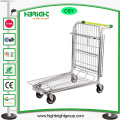 Metal Warehouse Cargo Storage Trolley